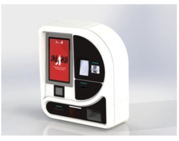 Self Check-in Automat, Emma's Hotel in Lungern